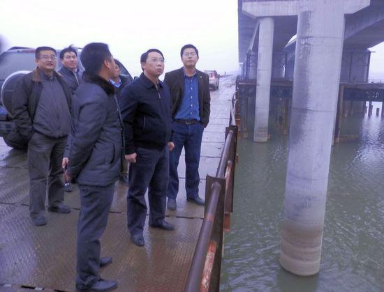 南昌市委常委、副市长刘建洋莅临昌南大道东延工程项目现场检查指导事情